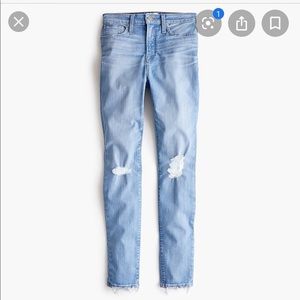 JCrew Women’s Curvy Toothpick Jean in Medium Blue